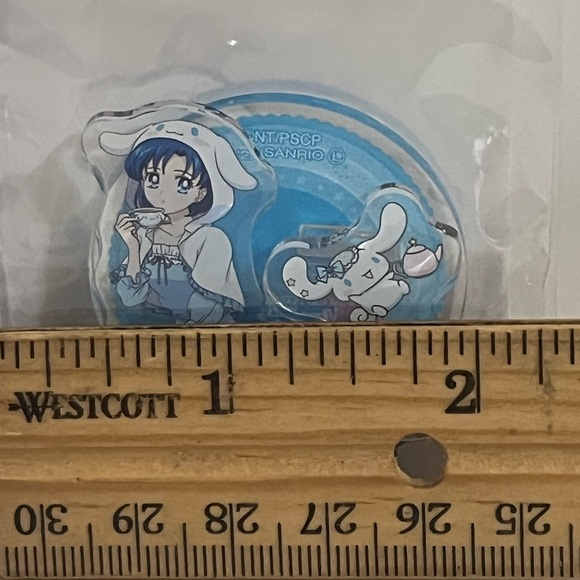 2023 Sanrio/Sailor Moon Small Acrylic Stand-Cinnamoroll and Sailor Mercury - Picture 5 of 5